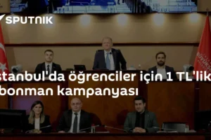 İstanbul'da öğrenciler için 1 TL'lik abonman kampanyası