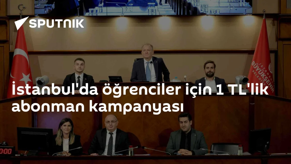 İstanbul'da öğrenciler için 1 TL'lik abonman kampanyası