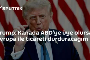 Trump: Kanada ABD'ye üye olursa Avrupa ile ticareti durduracağım