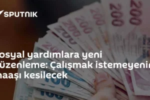 Sosyal yardımlara yeni düzenleme: Çalışmak istemeyenin maaşı kesilecek