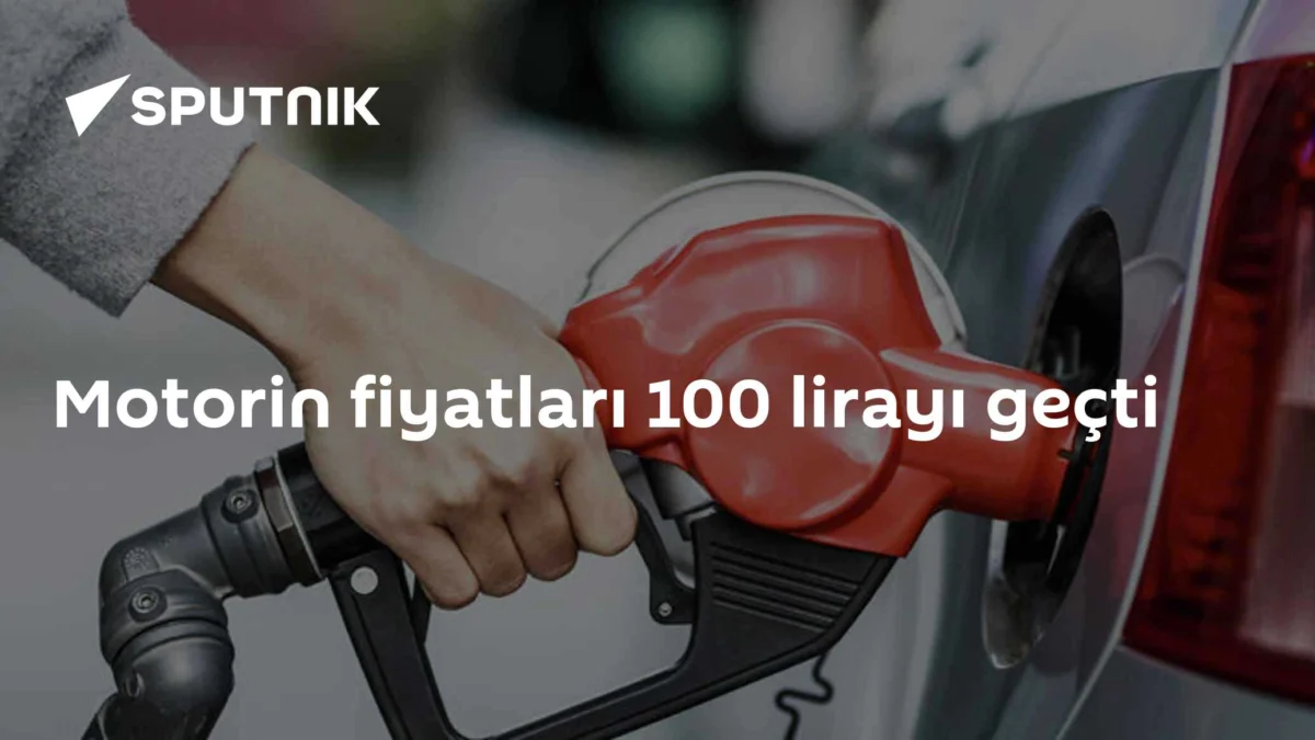 Motorin fiyatları 100 lirayı geçti