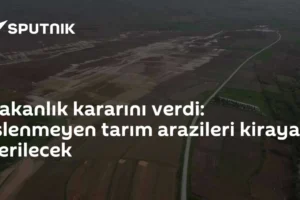 Bakanlık kararını verdi: İşlenmeyen tarım arazileri kiraya verilecek