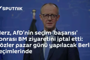 Merz, AfD'nin seçim 'başarısı' sonrası BM ziyaretini iptal etti: Gözler pazar günü yapılacak Berlin seçimlerinde