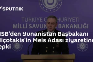 MSB'den Yunanistan Başbakanı Miçotakis'in Meis Adası ziyaretine tepki
