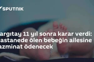 Yargıtay 11 yıl sonra karar verdi: Hastanede ölen bebeğin ailesine tazminat ödenecek