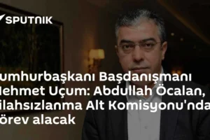 Cumhurbaşkanı Başdanışmanı Mehmet Uçum: Abdullah Öcalan, Silahsızlanma Alt Komisyonu'nda görev alacak