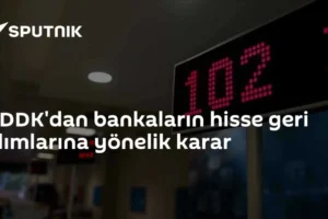 BDDK'dan bankaların hisse geri alımlarına yönelik karar