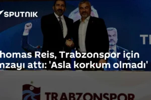 Thomas Reis, Trabzonspor için imzayı attı: 'Asla korkum olmadı'