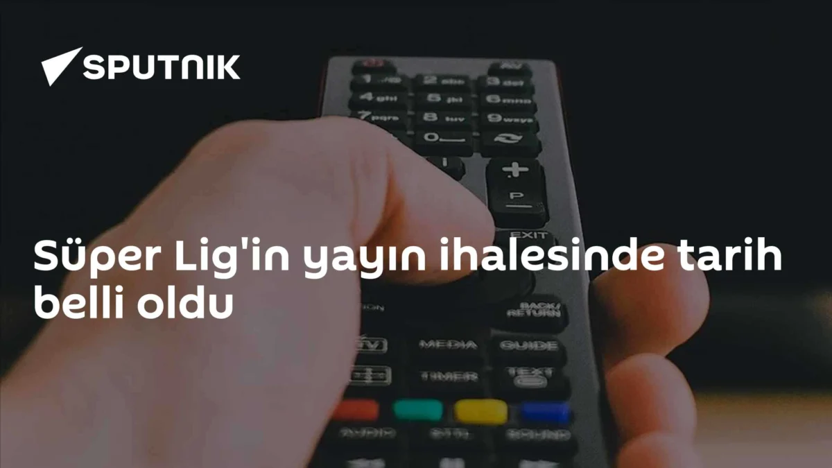Süper Lig'in yayın ihalesinde tarih belli oldu
