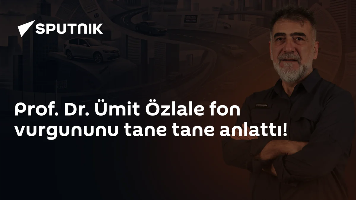 Prof. Dr. Ümit Özlale fon vurgununu tane tane anlattı!