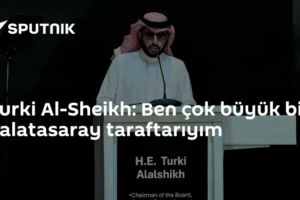 Turki Al-Sheikh: Ben çok büyük bir Galatasaray taraftarıyım