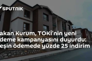 Bakan Kurum, TOKİ'nin yeni ödeme kampanyasını duyurdu: Peşin ödemede yüzde 25 indirim