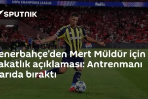 Fenerbahçe’den Mert Müldür için sakatlık açıklaması: Antrenmanı yarıda bıraktı