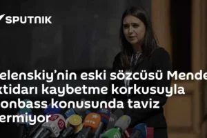 Zelenskiy’nin eski sözcüsü Mendel: İktidarı kaybetme korkusuyla Donbass konusunda taviz vermiyor