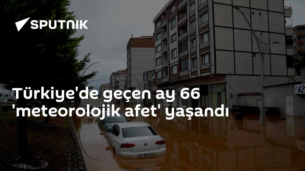 Türkiye'de geçen ay 66 'meteorolojik afet' yaşandı