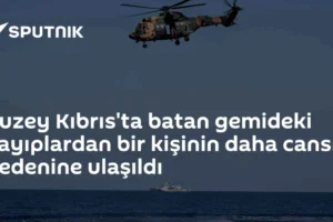 Kuzey Kıbrıs'ta batan gemideki kayıplardan bir kişinin daha cansız bedenine ulaşıldı