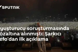 Uyuşturucu soruşturmasında gözaltına alınmıştı: Şarkıcı Sefo'dan ilk açıklama