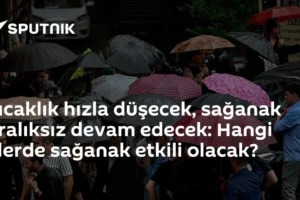 Sıcaklık hızla düşecek, sağanak aralıksız devam edecek: Hangi illerde sağanak etkili olacak?