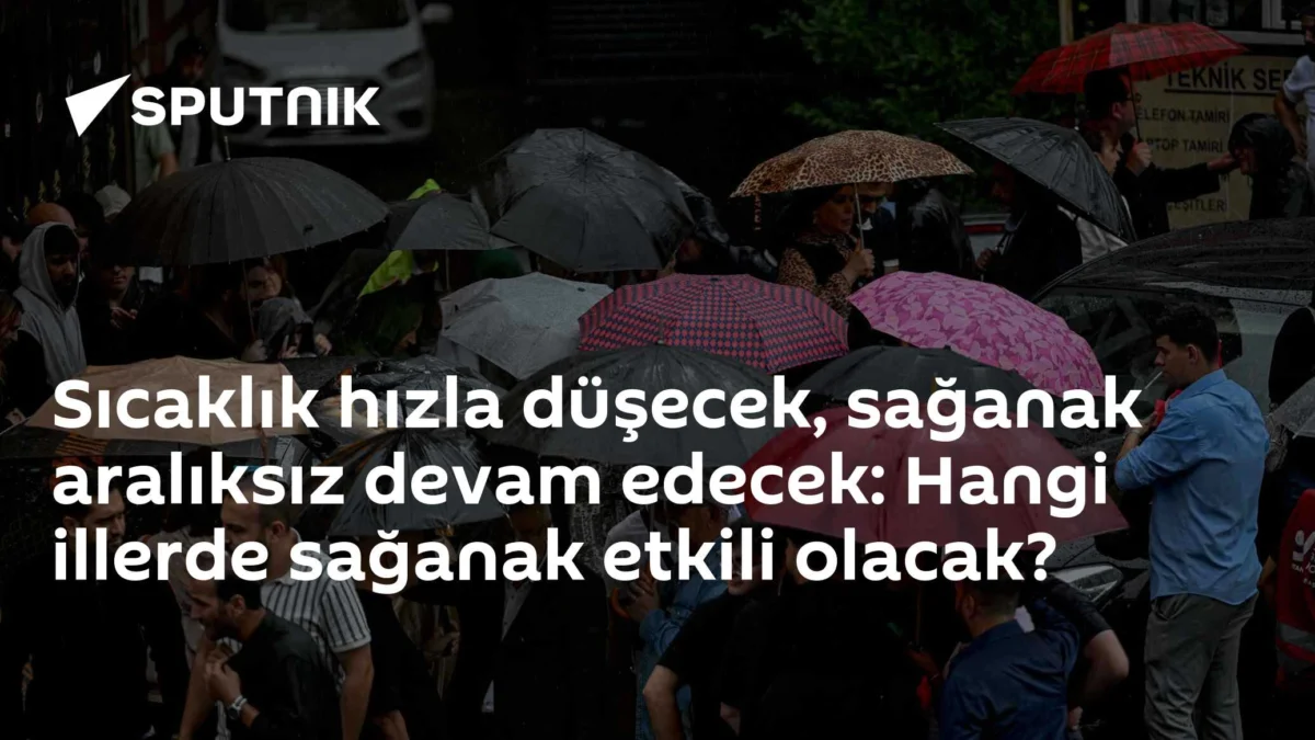 Sıcaklık hızla düşecek, sağanak aralıksız devam edecek: Hangi illerde sağanak etkili olacak?