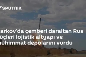 Harkov’da çemberi daraltan Rus güçleri lojistik altyapı ve mühimmat depolarını vurdu