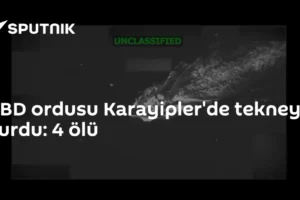 ABD ordusu Karayipler'de tekneyi vurdu: 4 ölü