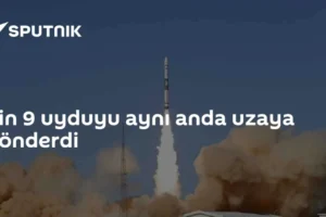 Çin 9 uyduyu aynı anda uzaya gönderdi