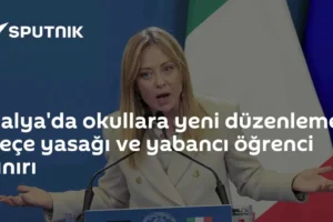 İtalya'da okullara yeni düzenleme: Peçe yasağı ve yabancı öğrenci sınırı
