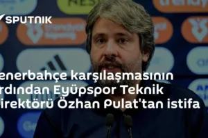Fenerbahçe karşılaşmasının ardından Eyüpspor Teknik Direktörü Özhan Pulat'tan istifa