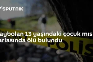 Kaybolan 13 yaşındaki çocuk mısır tarlasında ölü bulundu