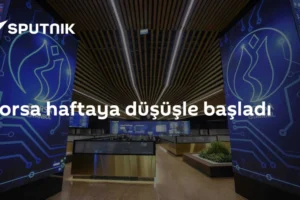 Borsa haftaya düşüşle başladı
