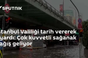 İstanbul Valiliği tarih vererek uyardı: Çok kuvvetli sağanak yağış geliyor