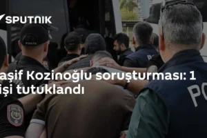 Kaşif Kozinoğlu soruşturması: 1 kişi tutuklandı