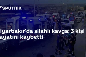 Diyarbakır'da silahlı kavga: 3 kişi hayatını kaybetti