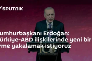 Cumhurbaşkanı Erdoğan: Türkiye-ABD ilişkilerinde yeni bir ivme yakalamak istiyoruz