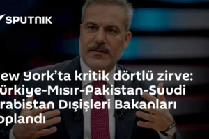 New York’ta kritik dörtlü zirve: Türkiye-Mısır-Pakistan-Suudi Arabistan Dışişleri Bakanları toplandı