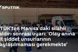 RTÜK'ten Manisa'daki silahlı saldırı sonrası uyarı: 'Olay anına ait şiddet unsurlarının paylaşılmaması gerekmekte'