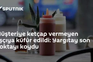 Müşteriye ketçap vermeyen aşçıya küfür edildi: Yargıtay son noktayı koydu