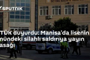 RTÜK duyurdu: Manisa'da lisenin önündeki silahlı saldırıya yayın yasağı