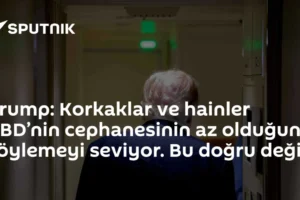 Trump: Korkaklar ve hainler ABD’nin cephanesinin az olduğunu söylemeyi seviyor. Bu doğru değil