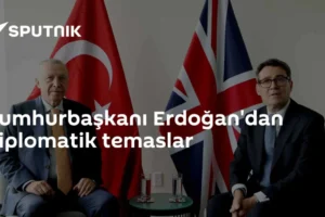 Cumhurbaşkanı Erdoğan'dan diplomatik temaslar
