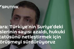Şara: Türkiye'nin Suriye'deki üslerinin sayısı azaldı, hukuki statüsünü netleştirmek için görüşmeyi sürdürüyoruz