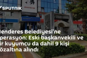 Menderes Belediyesi'ne operasyon: Eski başkanvekili ve bir kuyumcu da dahil 9 kişi gözaltına alındı