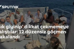 'Şık giyinip' dikkat çekmemeye çalıştılar: 12 düzensiz göçmen yakalandı