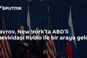 Lavrov, New York'ta ABD'li mevkidaşı Rubio ile bir araya geldi