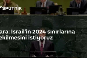 Şara: İsrail'in 2024 sınırlarına çekilmesini istiyoruz