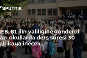 MEB, 81 ilin valiliğine gönderdi: Bazı okullarda ders süresi 30 dakikaya inecek