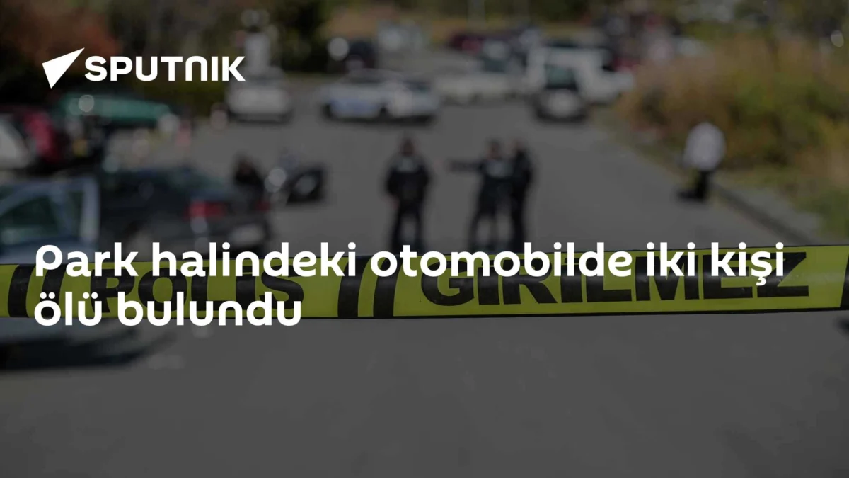 Park halindeki otomobilde iki kişi ölü bulundu