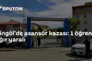 Bingöl'de asansör kazası: 1 öğrenci ağır yaralı