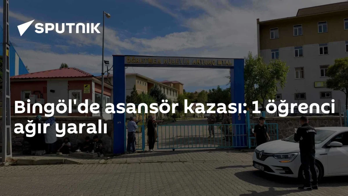 Bingöl'de asansör kazası: 1 öğrenci ağır yaralı