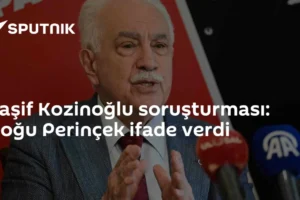 Kaşif Kozinoğlu soruşturması: Doğu Perinçek ifade verdi